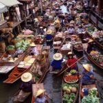 Los mejores mercados flotantes de Bangkok