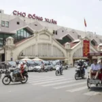 El mercado Đồng Xuân de Hanoi