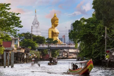 los canales de bangkok