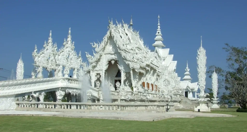 templo blanco tailandia