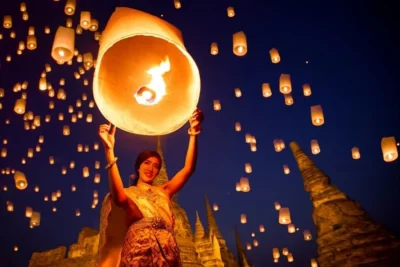 Festival Yi Peng de Tailandia