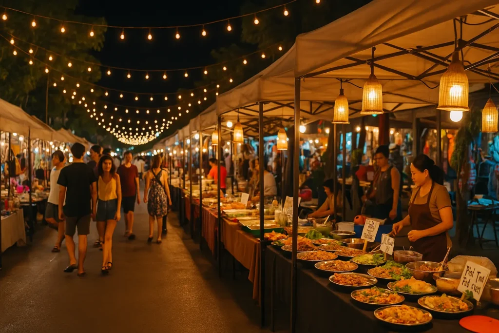 mercados nocturnos de chiang mai