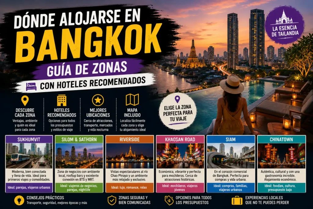 donde dormir en bangkok