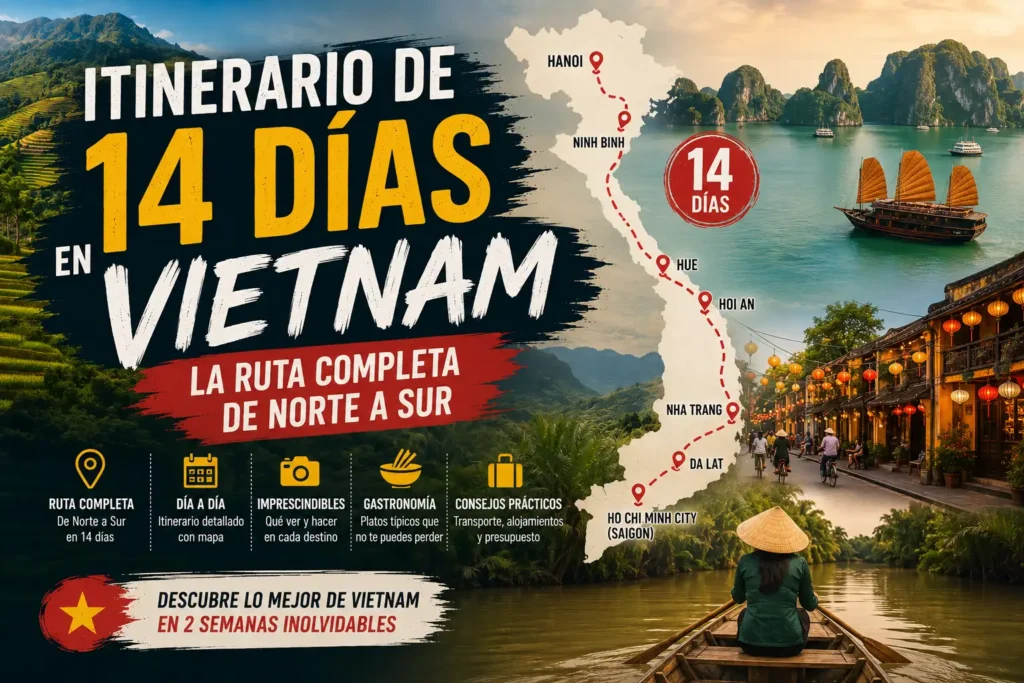ruta vietnam 14 dias