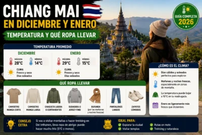 temperatura en chiang mai en diciembre enero
