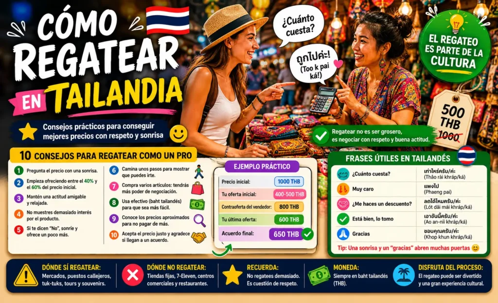 regatear en tailandia