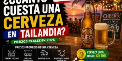 cuanto cuesta una cerveza en tailandia