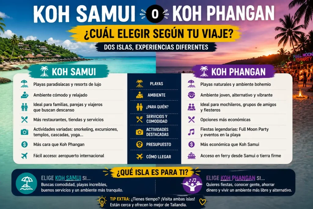koh samui o koh phangan