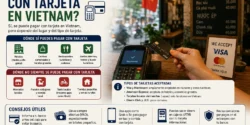 Se puede pagar con tarjeta en Vietnam